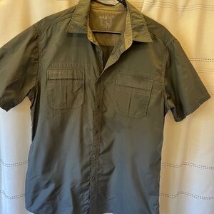 Kuhl Olive Green Short Sleeve Shirt